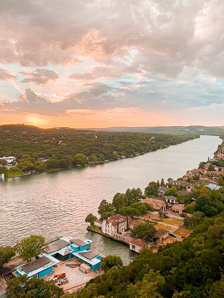 Sunset at Mount Bonnell