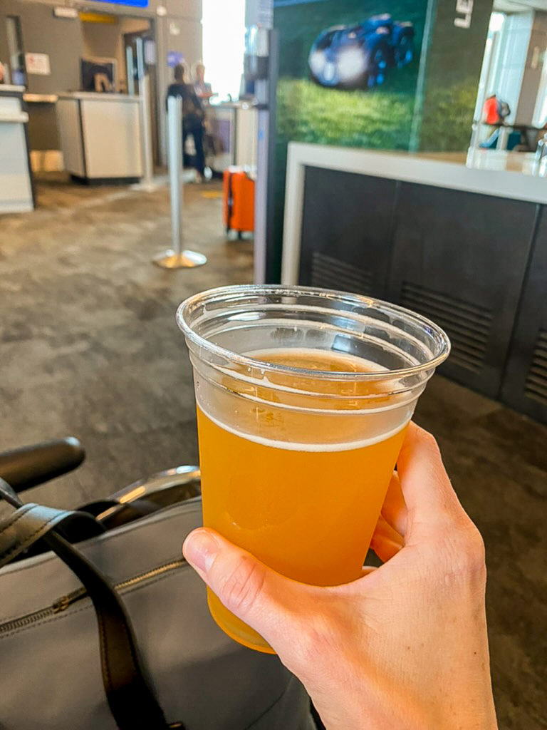 Beer at the Austin Airport