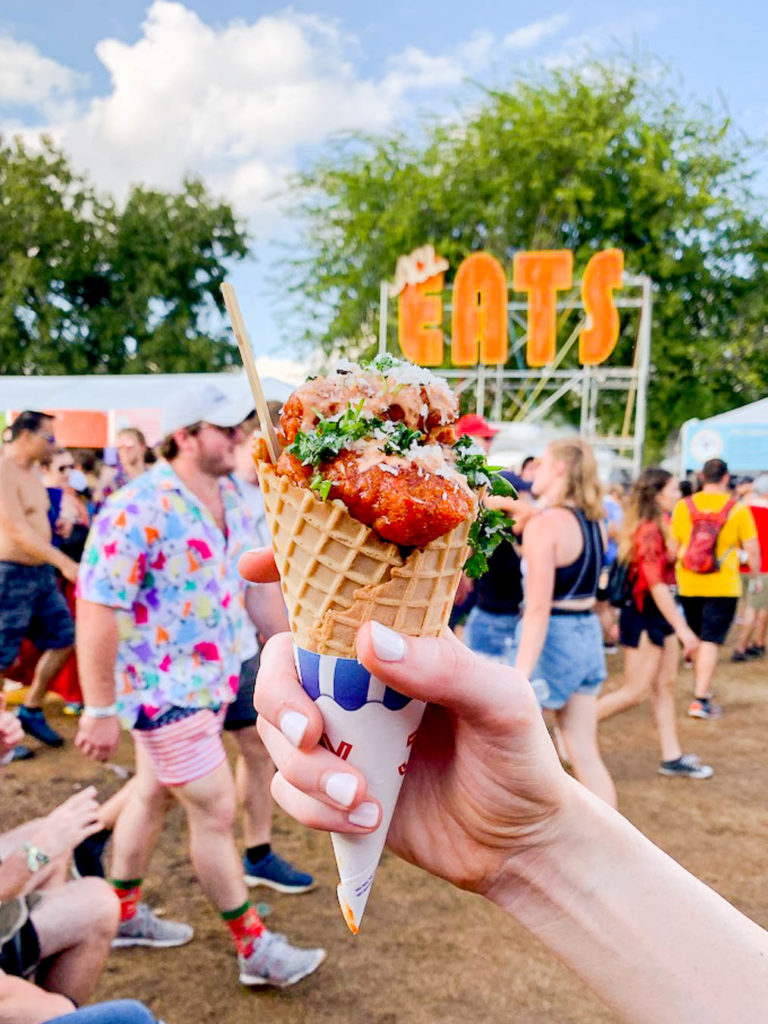 Food at ACL Fest