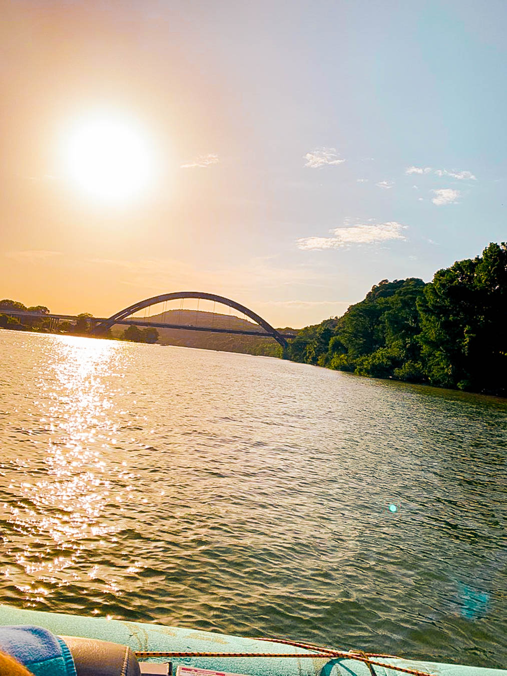 A Map Of Where To Watch The Sunset In Austin The Austin Things