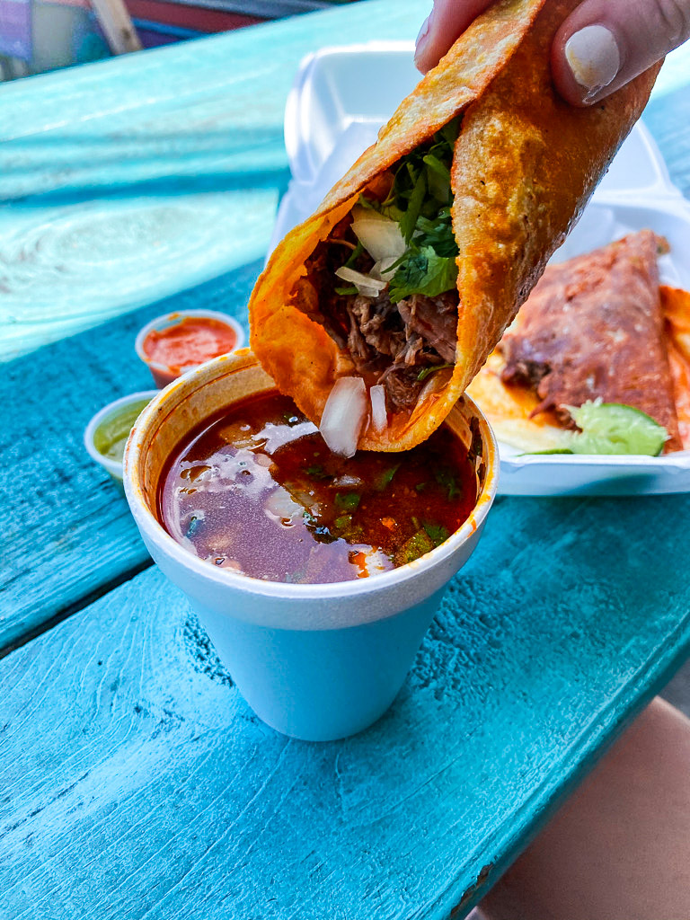 Birria beef taco in Austin | 37 Photos That Capture The Austin Aesthetic