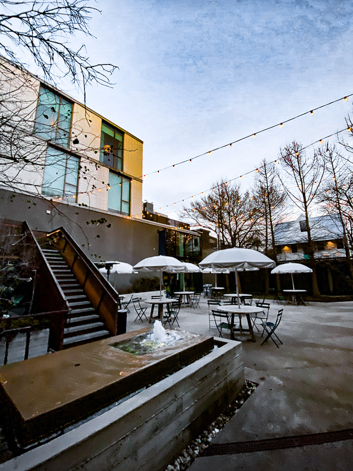 South Congress Hotel on a winter day in Austin