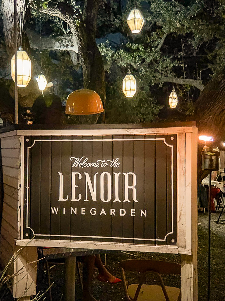 Lenoir Wine Garden in Austin Texas | Best Wine Bars in Austin