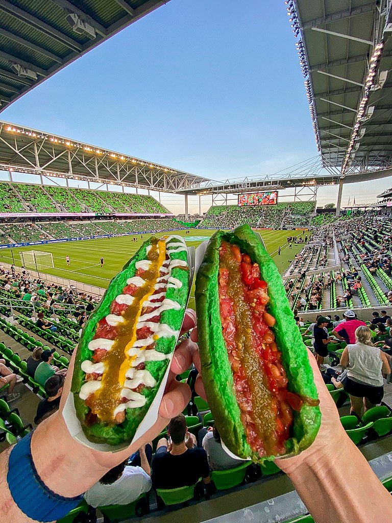 T-Loc's Sonora hot dog at Q2 Stadium