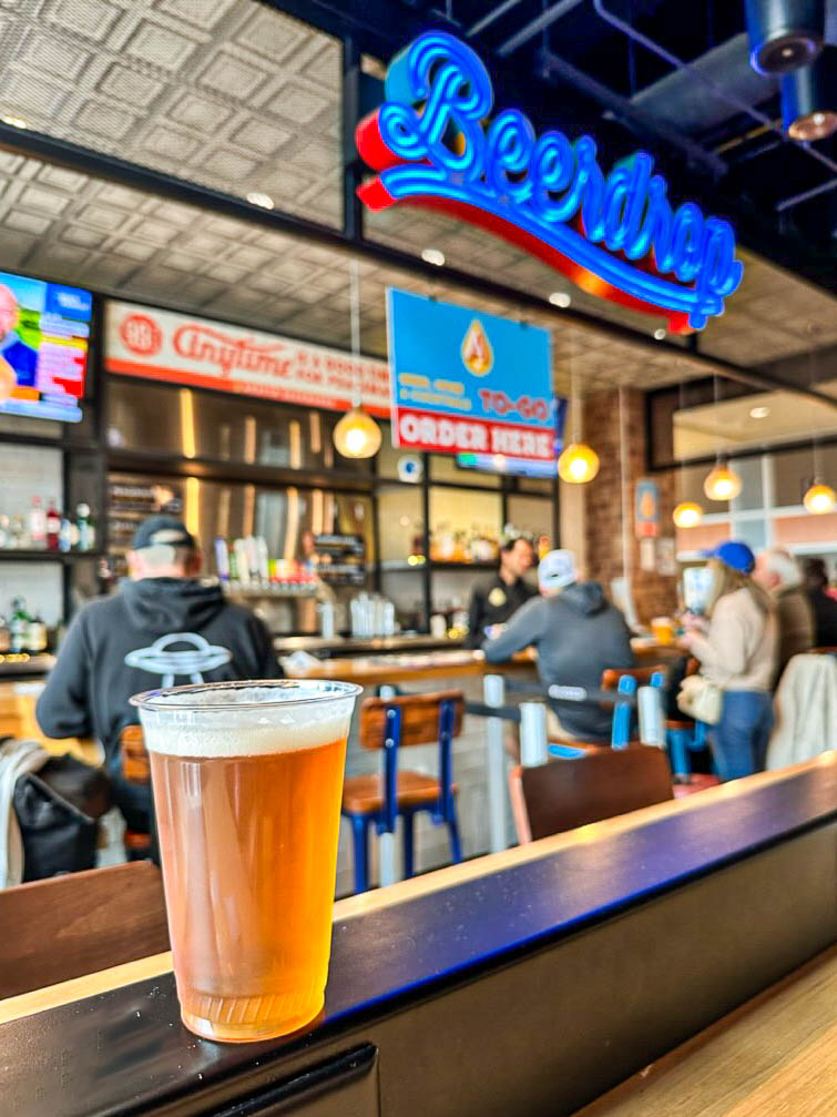 craft beer at Austin Airport