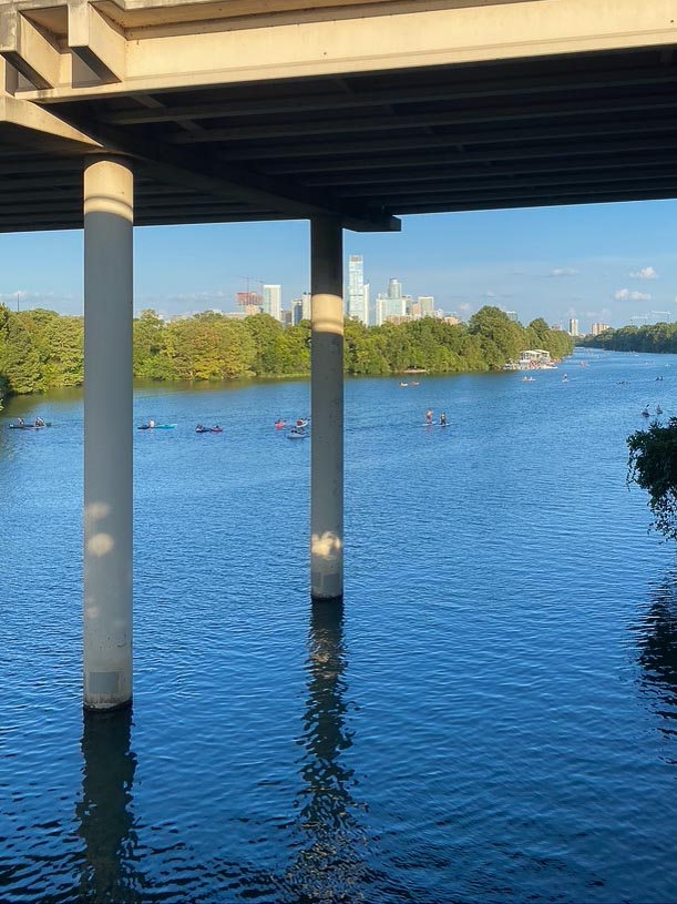 Kayaking in Austin