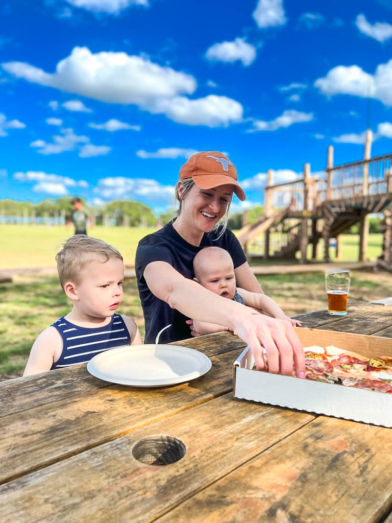 Jester King Brewery with kids