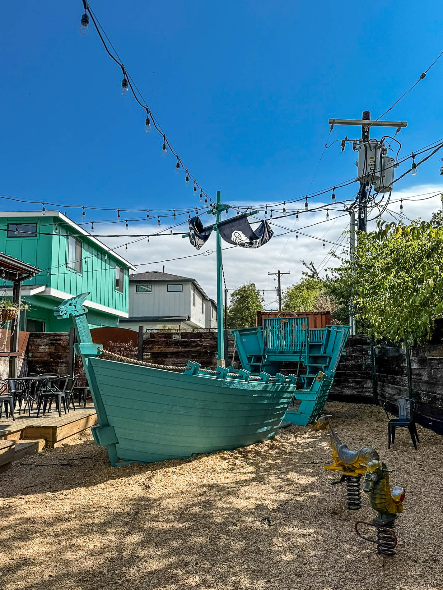 Lazarus Brewing playground