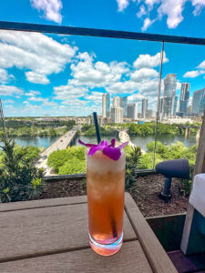 brunch in Austin with a view