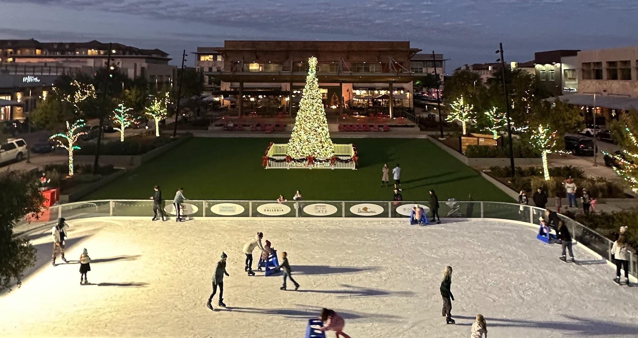 Hill Country Galleria ice skating