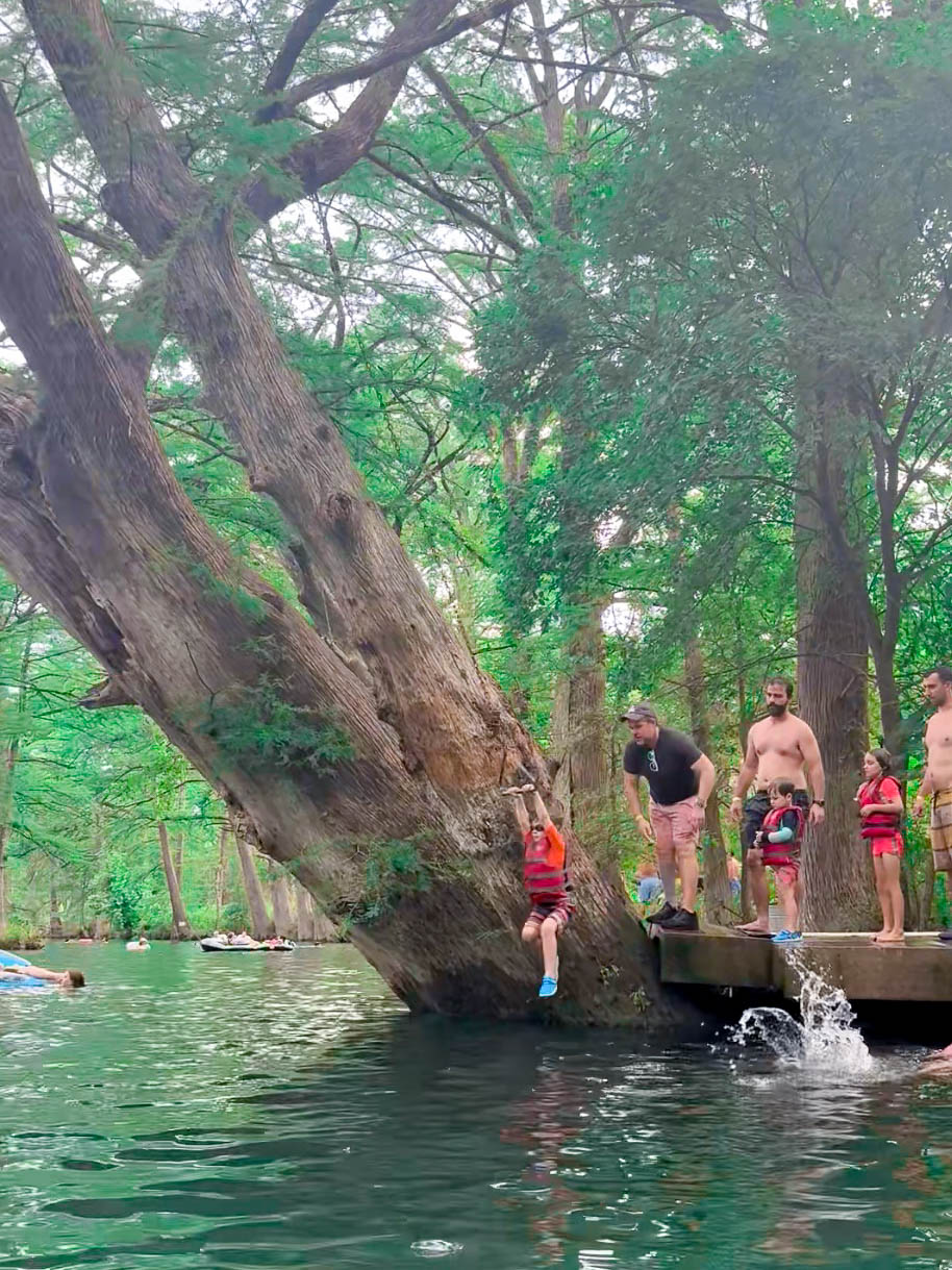 Blue Hole in Wimberly