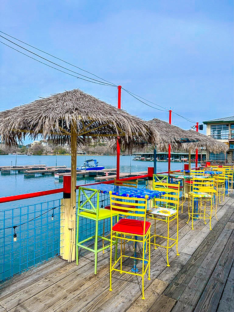 best patios in Austin- Hula Hut Hula Hut