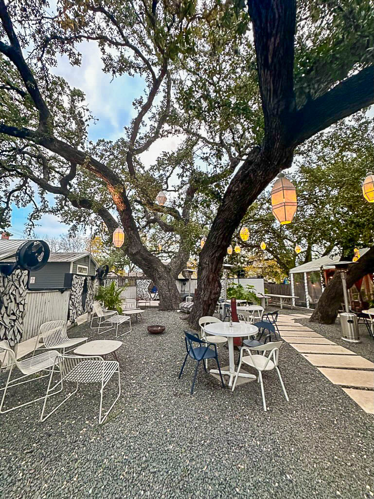 best patios in Austin- Lenoir Lenoir