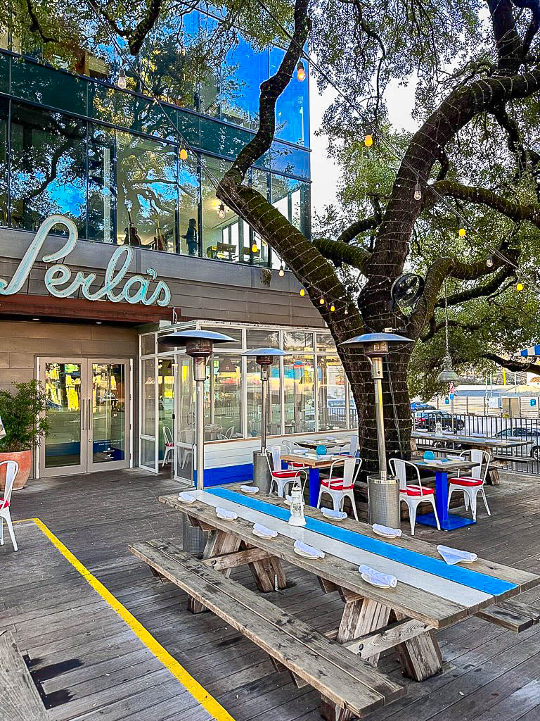 best patios in Austin- Perla's Perla's