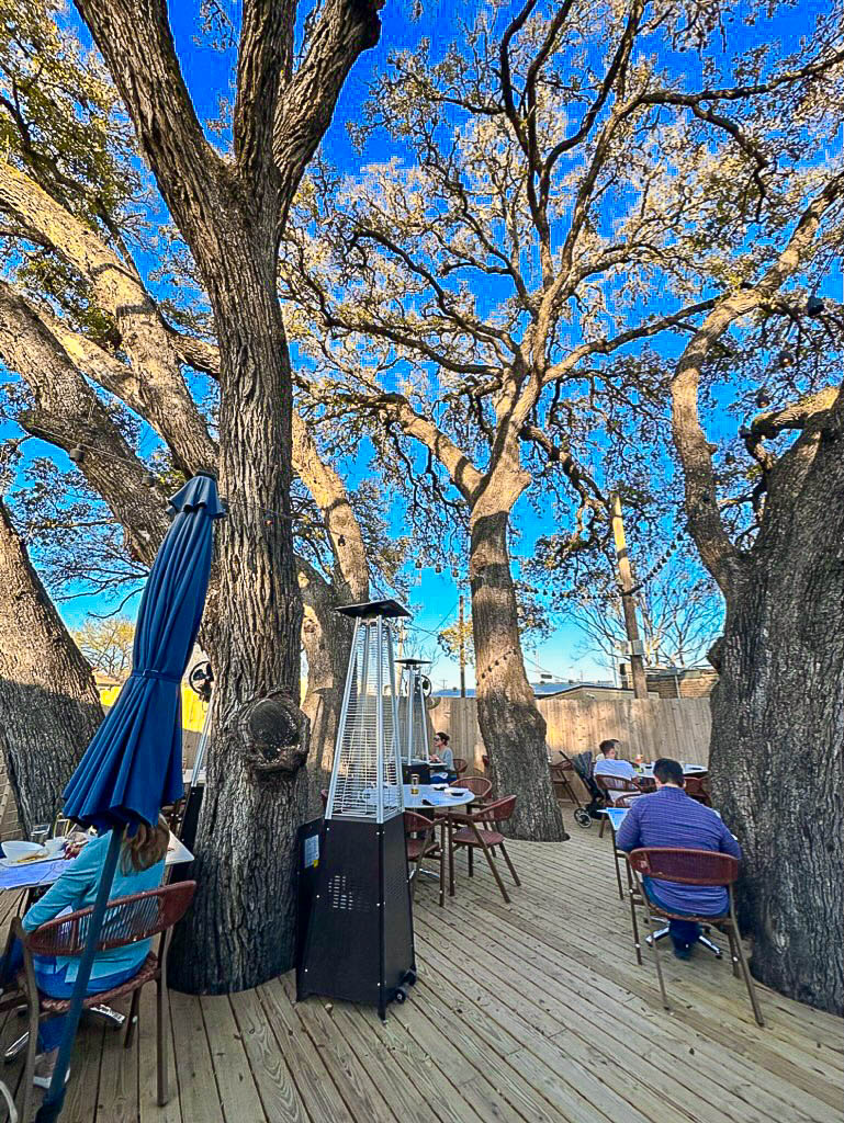 best patios in Austin- TASTE on Main TASTE on Main