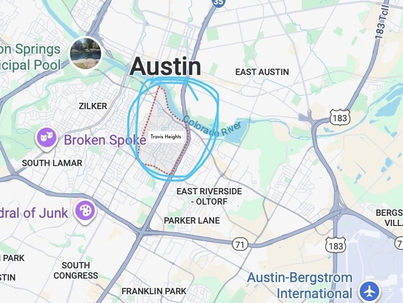 Where To Stay In Austin With Kids - Travis Heights